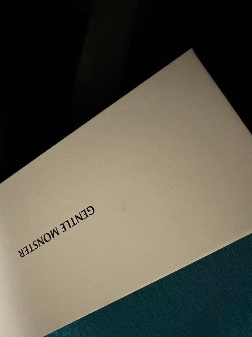 サングラス/メガネ/ブラック/GENTLE MONSTER OJOモデル/