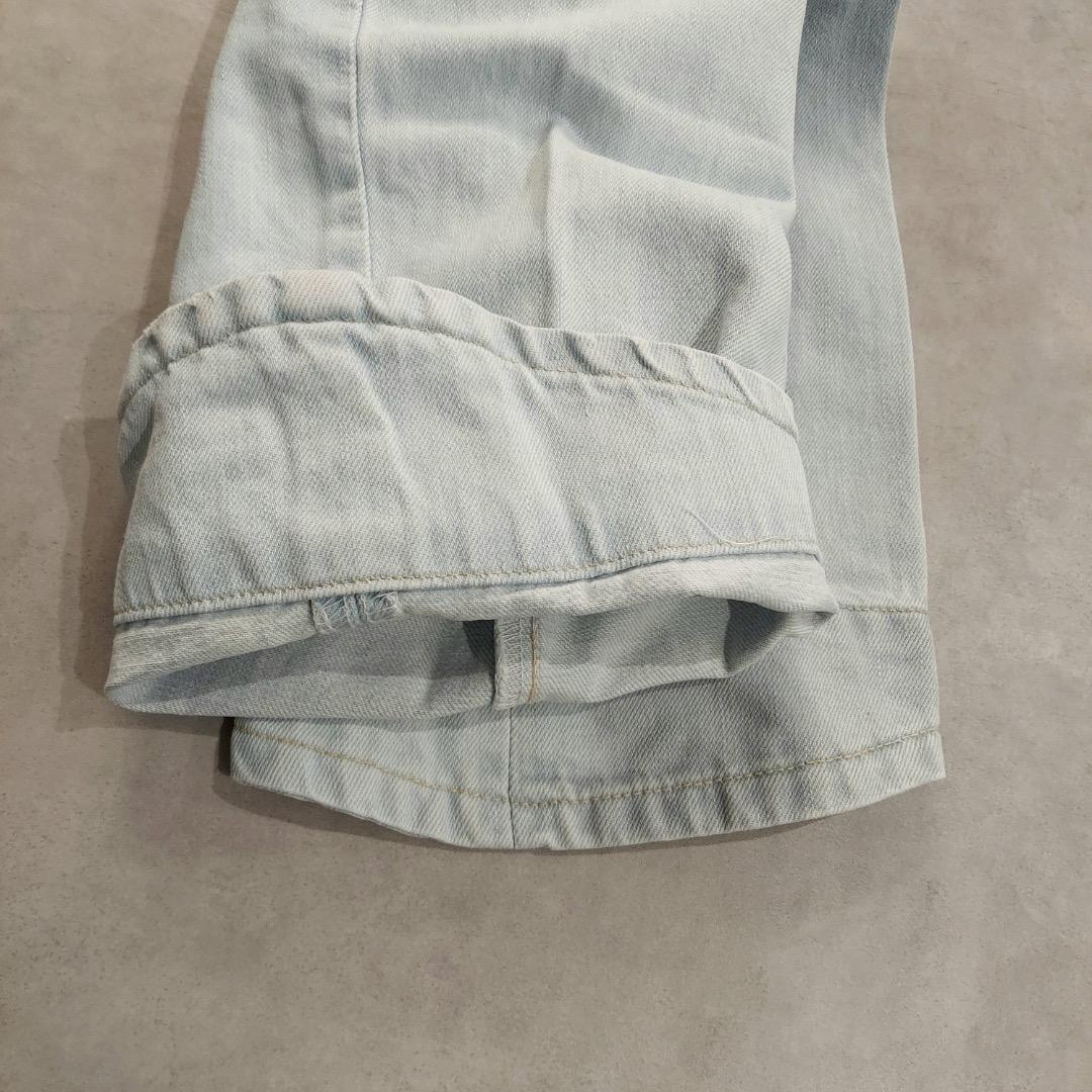 リーバイス エンジニアード ジーンズ W32 00s 青 古着 立体 18595