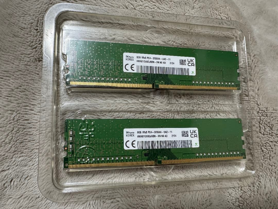 SK hynix ddr4-3200 16GB(8GB×2枚)