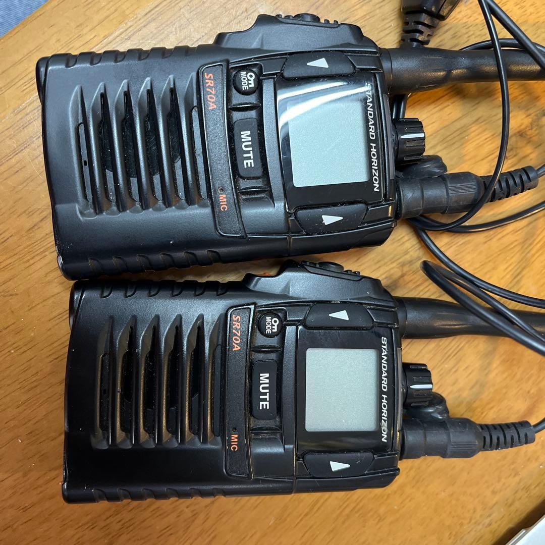 SR70A トランシーバー 2台セット