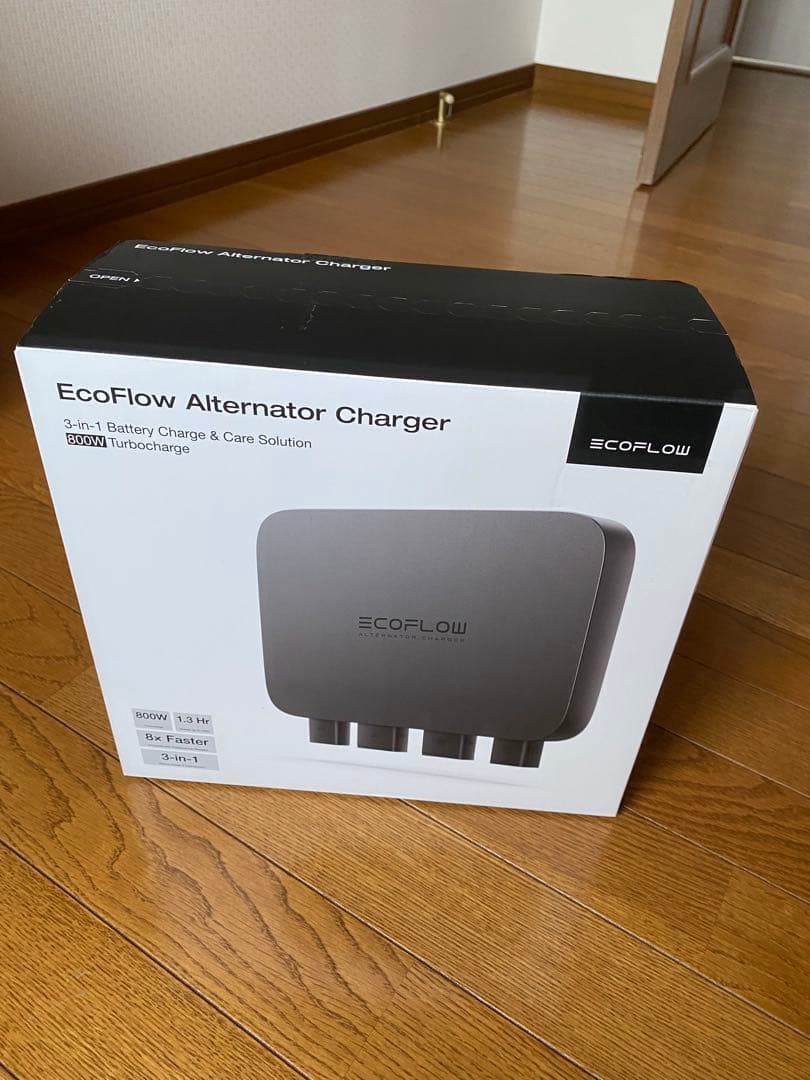 新品未開封 EcoFlow Alternator Charger 800W