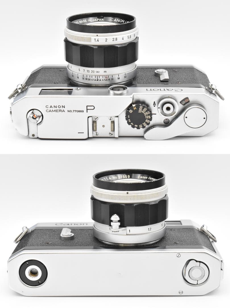 【完動品】Canon P ポピュレール 50mm F1.4 レンジファインダー