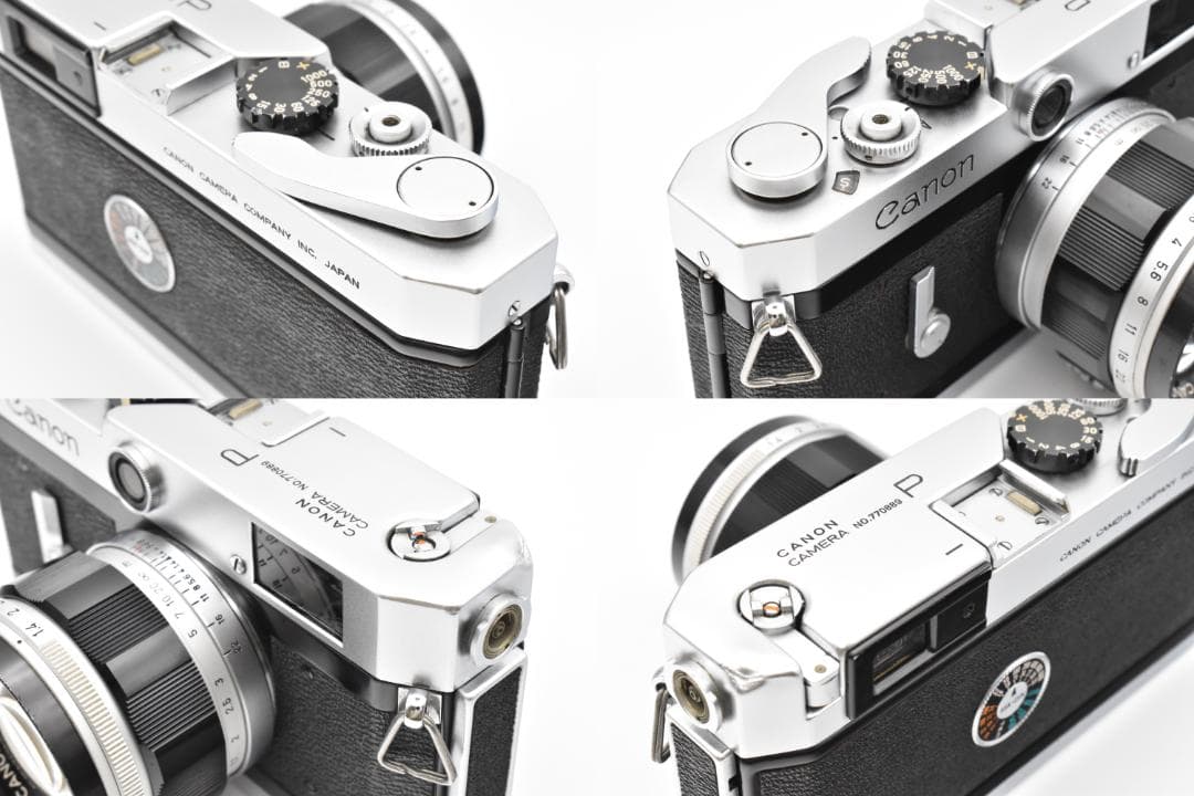 【完動品】Canon P ポピュレール 50mm F1.4 レンジファインダー