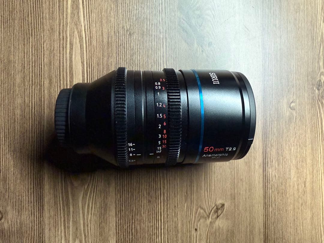 Eマウント　SIRUI 50mm T1.9 アナモルフィックレンズ 本体
