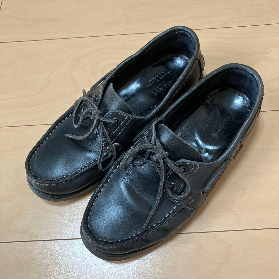 【美品】 パラブーツ バース PARABOOT BARTH デッキシューズ
