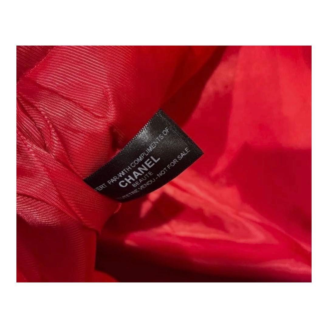 ゆ*な様 【新品未使用】 CHANEL 赤 ニット ブラック スパンコール トー