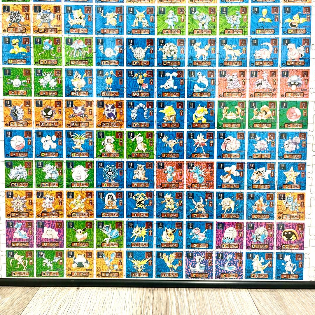 希少　初代ポケモン ポケモン最強シール烈伝コレクションジグソーパズル 500
