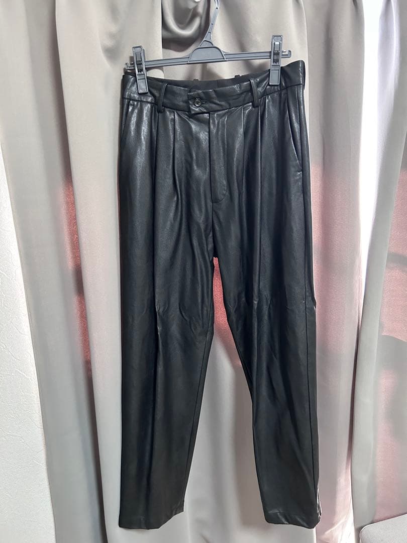 【年始値引】stein FAKE LEATHER TROUSERS Ｓサイズ