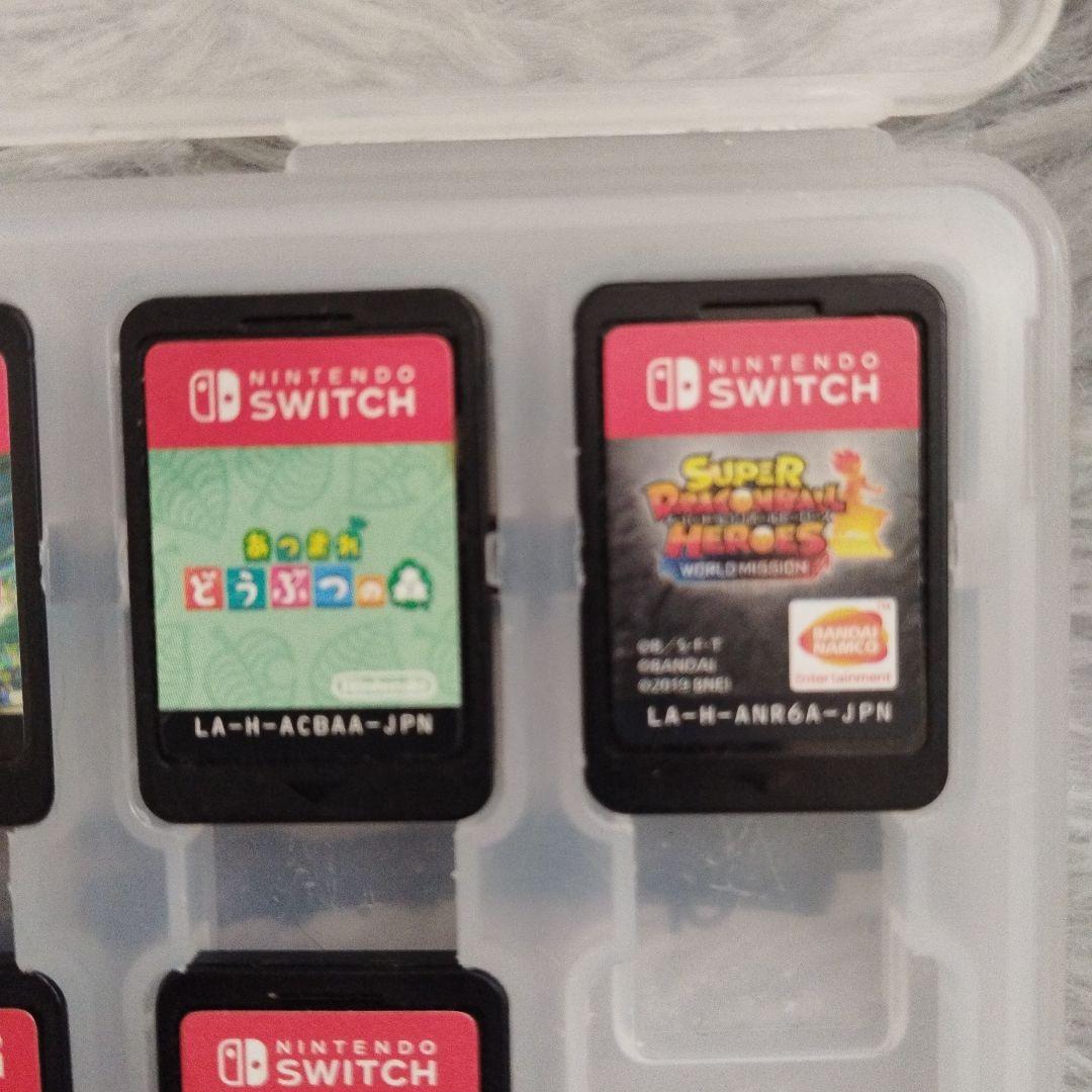 Switchソフト6個入りケース付き