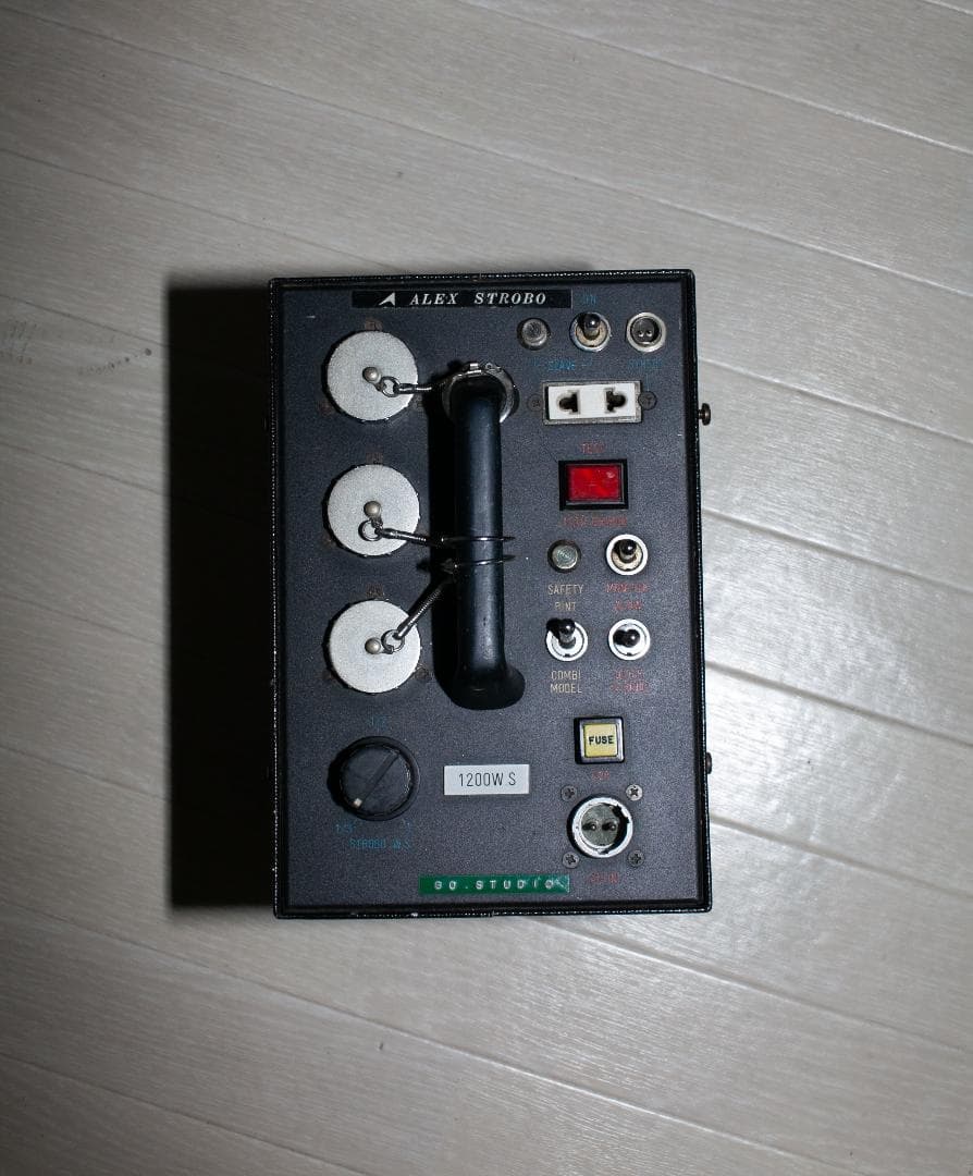ALEX ストロボ×2 1200w ジェネレーター
