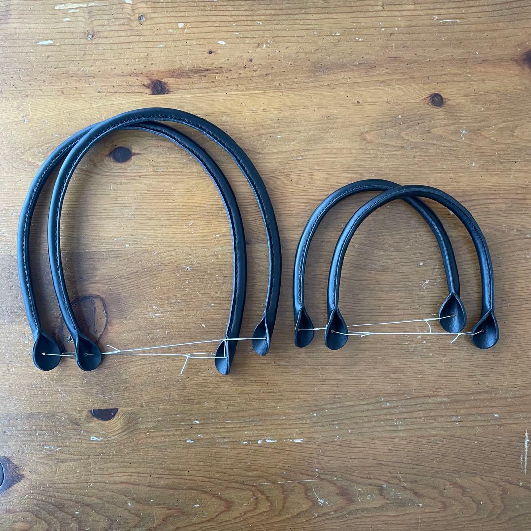 ナンタケットバスケット用 のハンドル （持ち手）ハンドメイド 2セット