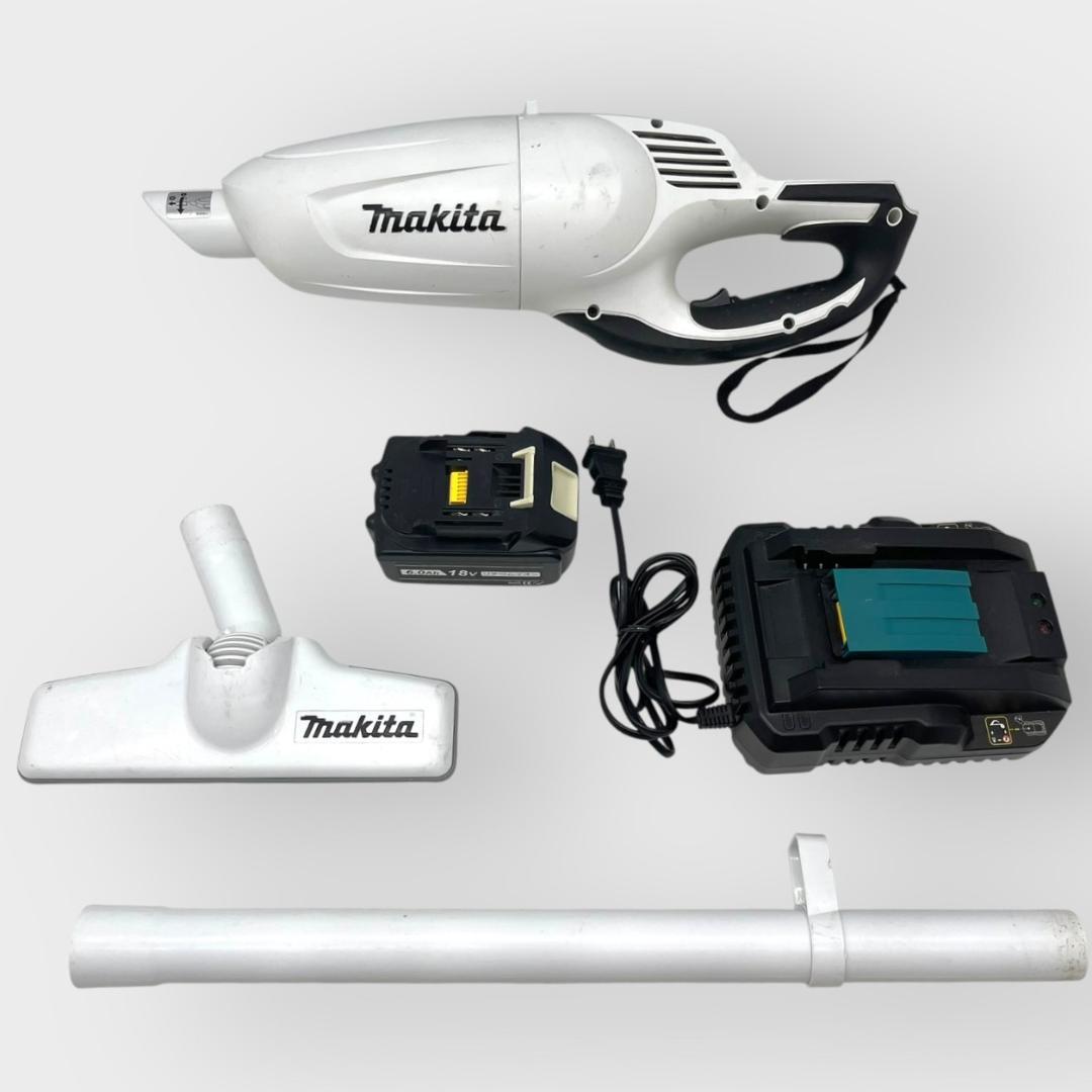 マキタ コードレス掃除機 18V バッテリ充電器付 CL180FDRFW