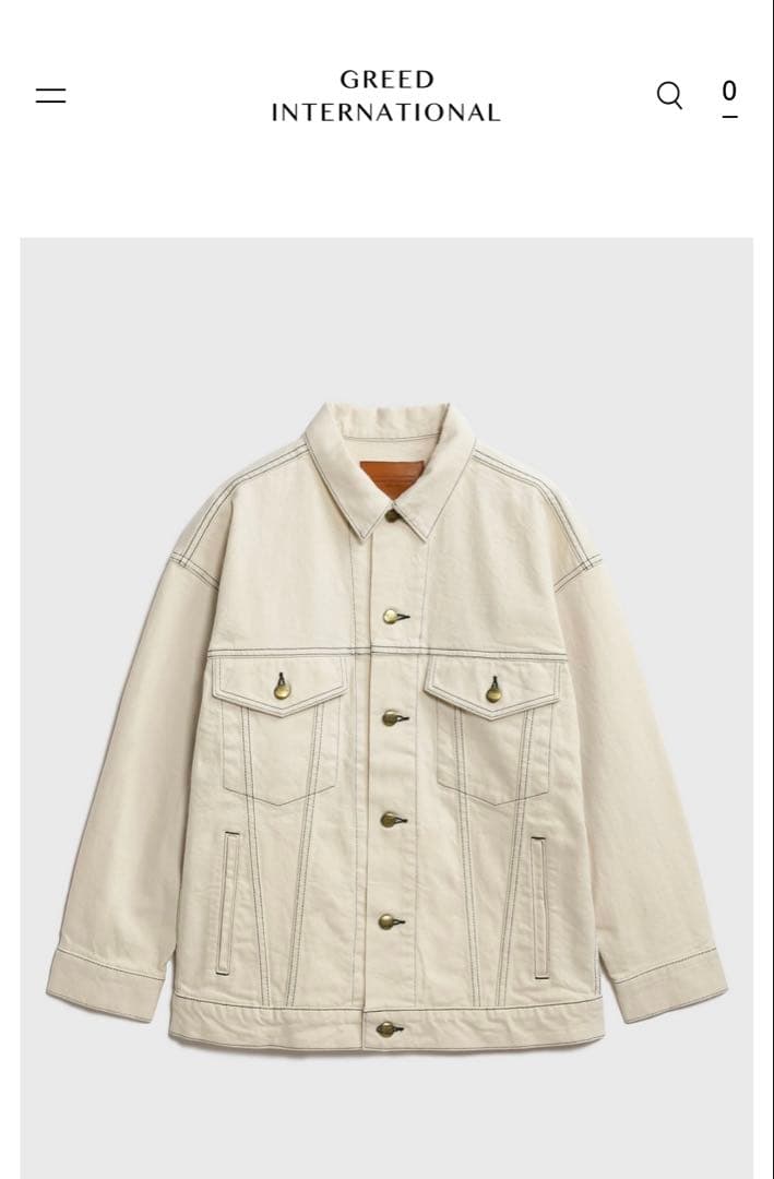 新品タグ付♡Bed&Breakfast♡Vanillaデニムジャケット♡