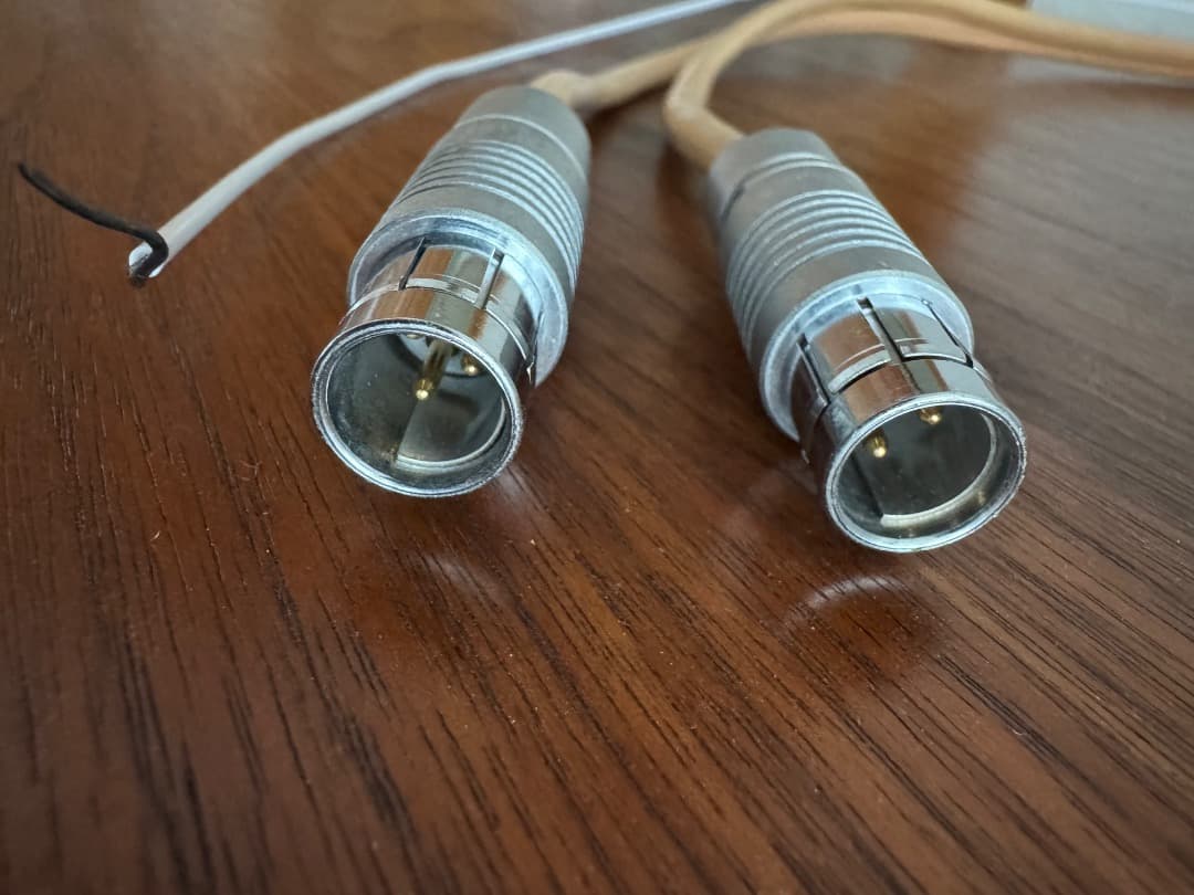 cello用 アナログ 〜Fischerケーブル 銀単線 0.75m