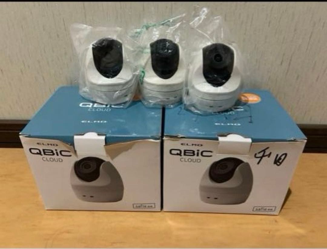 QBiC CLOUD 監視カメラ 5台セット-見守り＆防犯