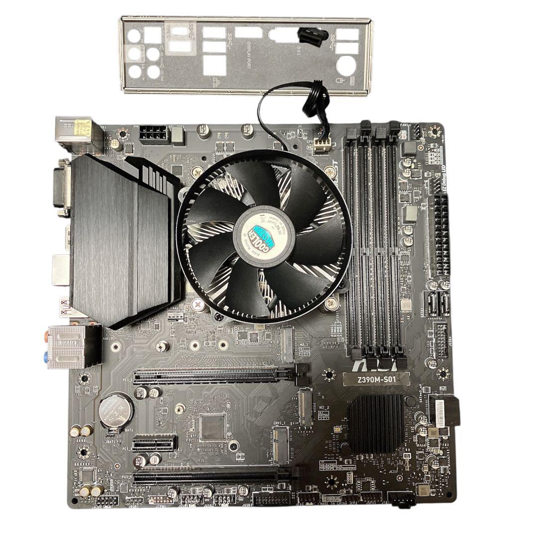 Intel COREi7-9700 msi Z390M-S01 CPUクーラー