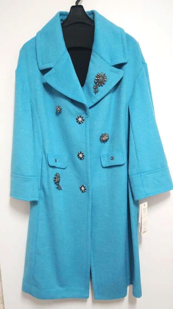 専用です★スーパービューティー★新品未使用★ターコイズコート★サイズ42