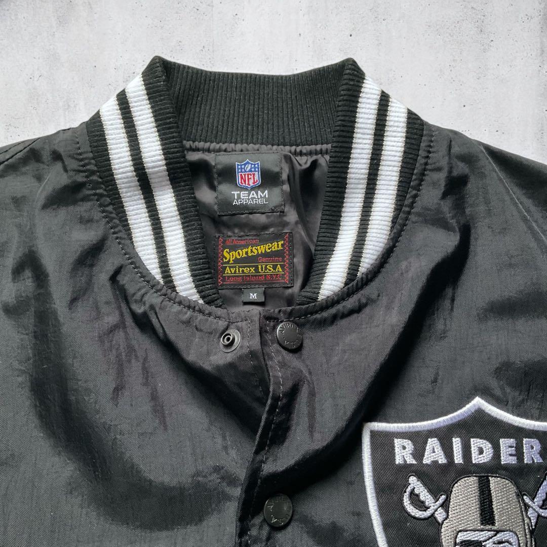 AVIREX RAYDERS スタジャン 　ボンバージャケット　Ｍサイズ