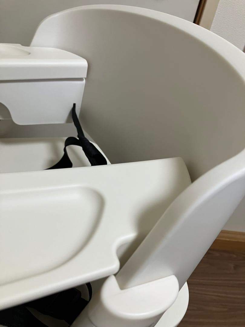 ⭐️美品⭐️YATOMI NOVUS ノウス ベビーチェア ハイチェア ホワイト