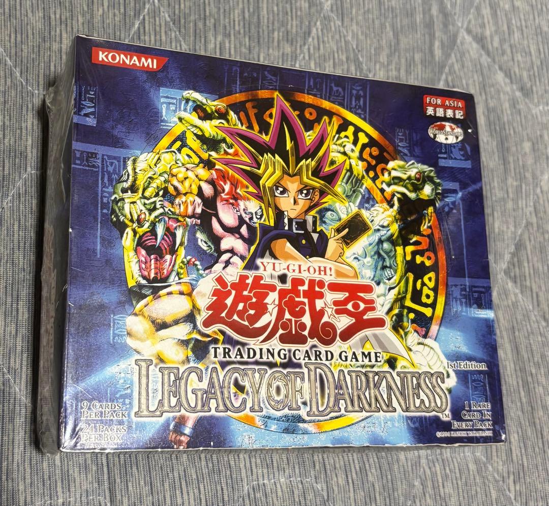 遊戯王 旧アジア レガシー・オブ・ダークネス 未開封box
