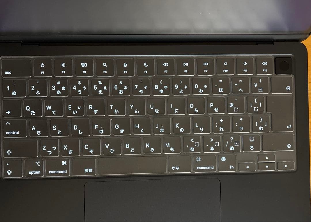 MacBook air M2 8G 256G ミッドナイト　美品　ほぼ未使用