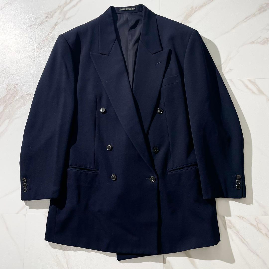 入手困難✨ ヨウジヤマモト スーツ セットアップ ダブルブレスト ネイビー