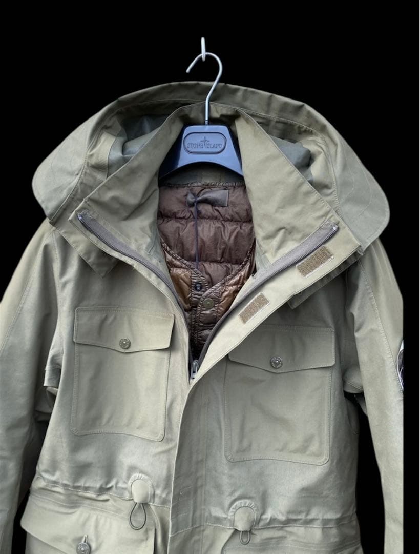 ア*ム様 ストーンアイランドゴースト　ミリタリージャケット　ダウン　ファティーグ