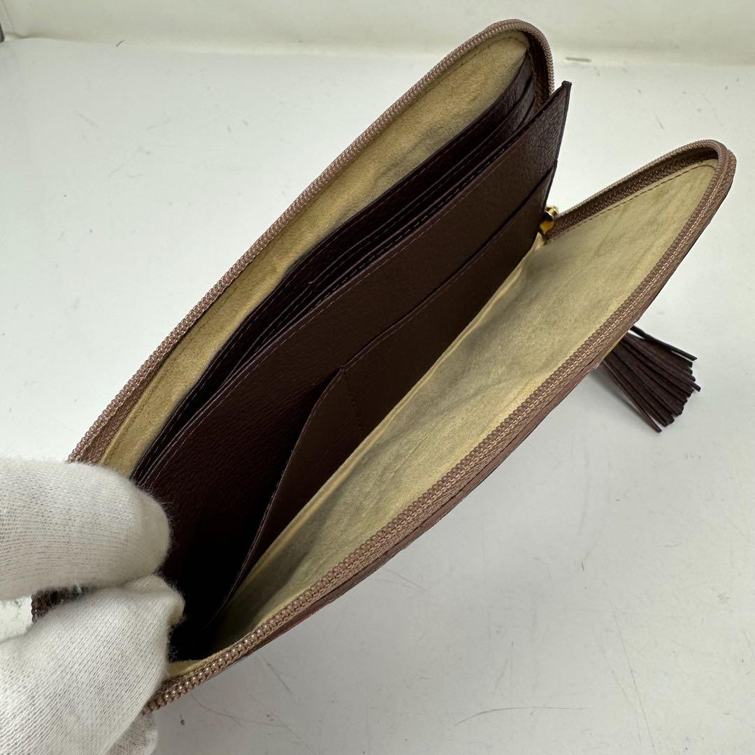 【美品】 ATAO アタオ パテントレザー カラフル 長財布