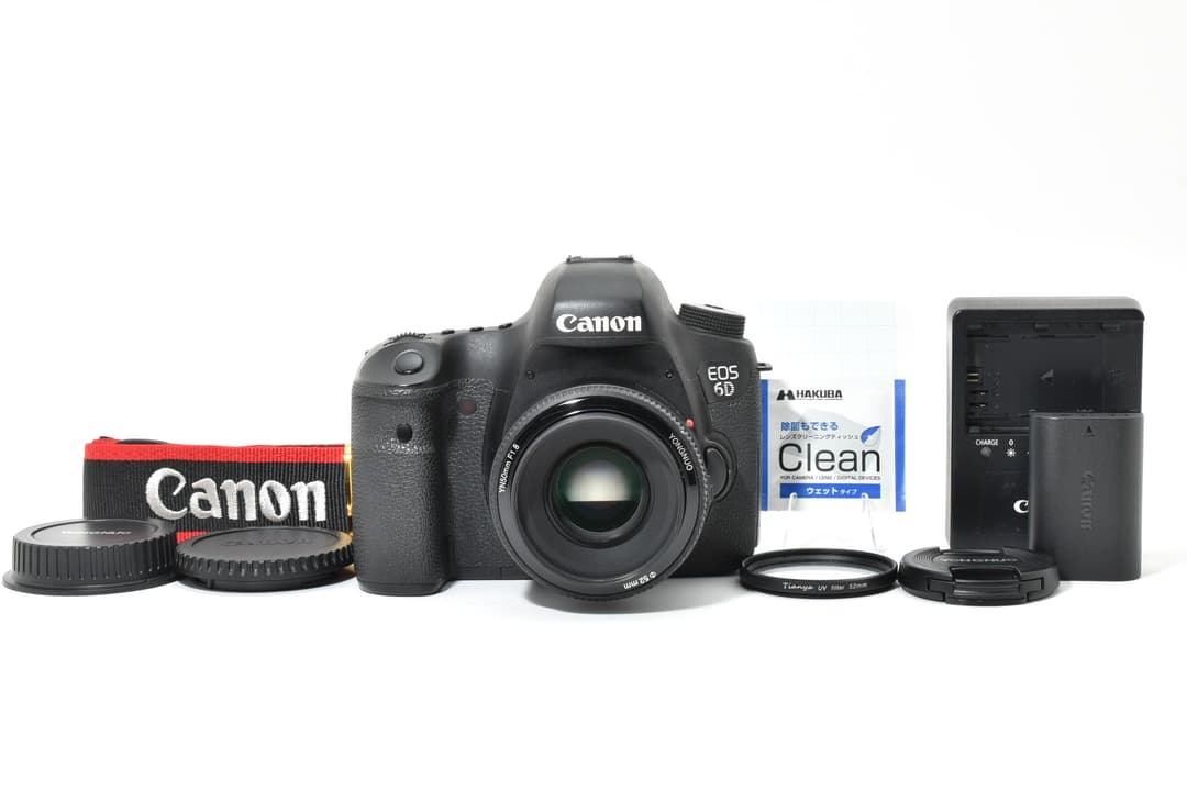 美品 Canon EOS 6D 単焦点レンズキット キャノン #9623