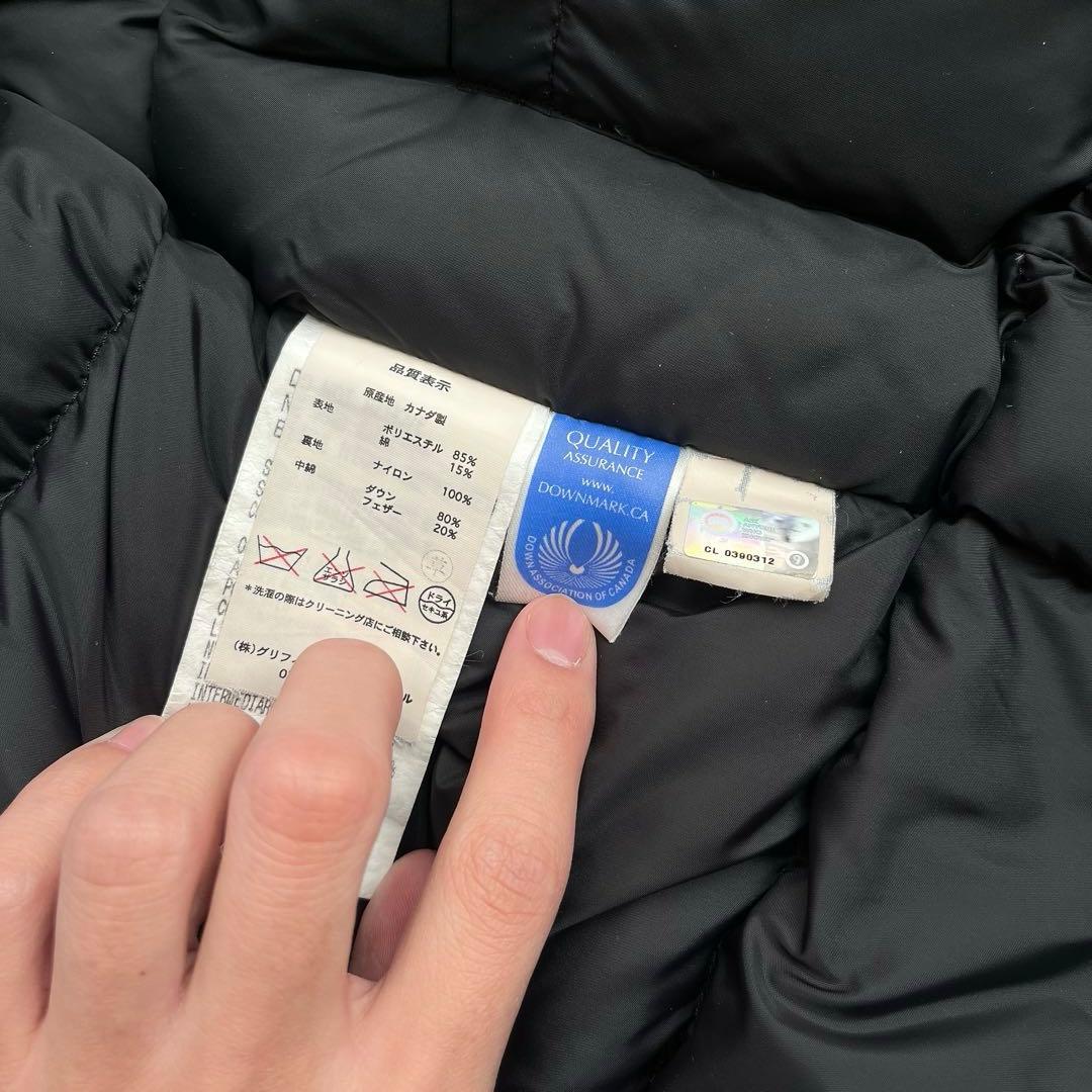 美品✨  ダウンベスト ブラック Mサイズ 3339JMD