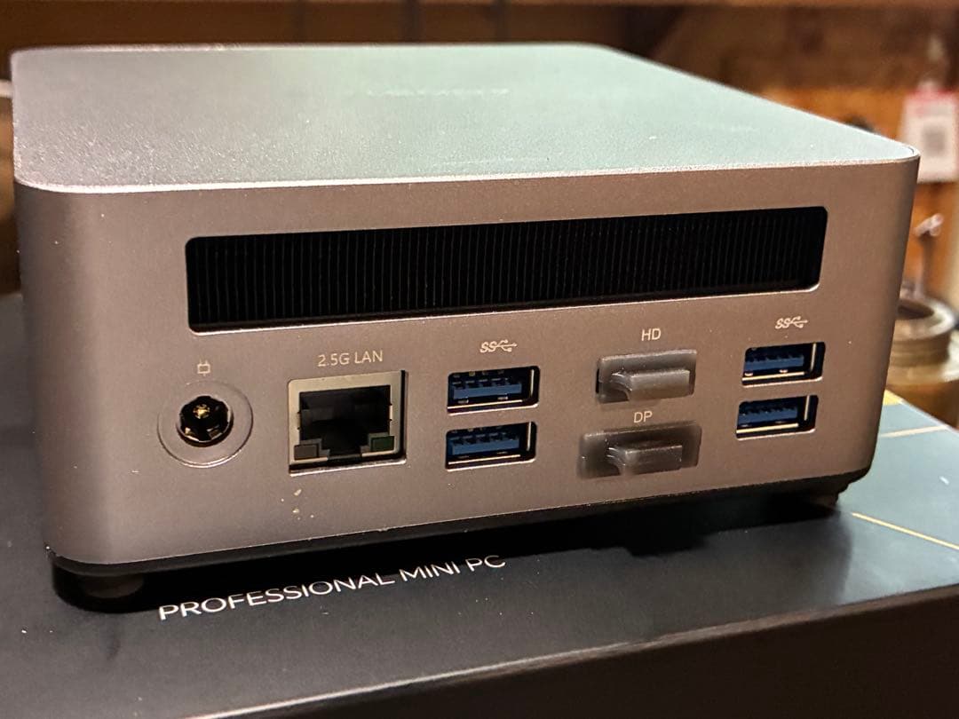 AOOSTAR G5ミニPC Ryzen 7 5825U oculink搭載