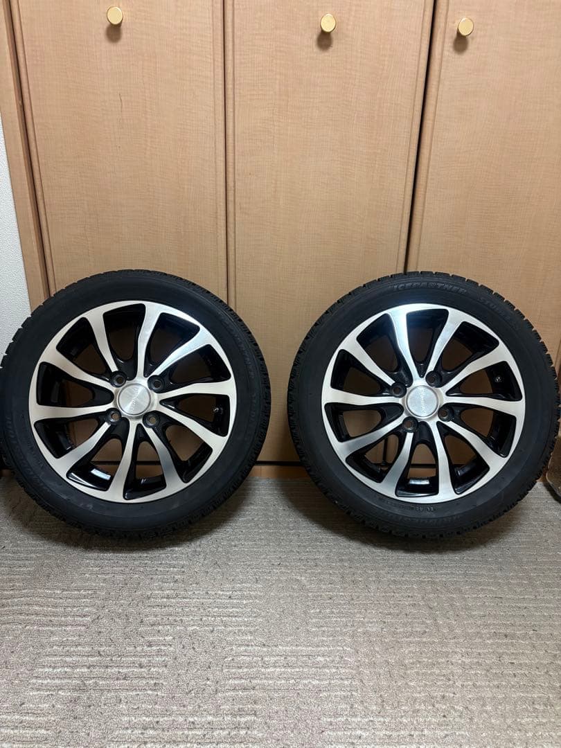 165/55R14 スタッドレスタイヤホイール 4本 ブリヂストン