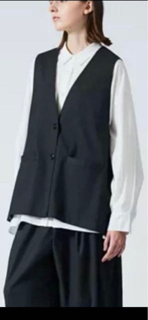 ロックママさま専用 mizuiro-ind ディープVネックワイドベスト