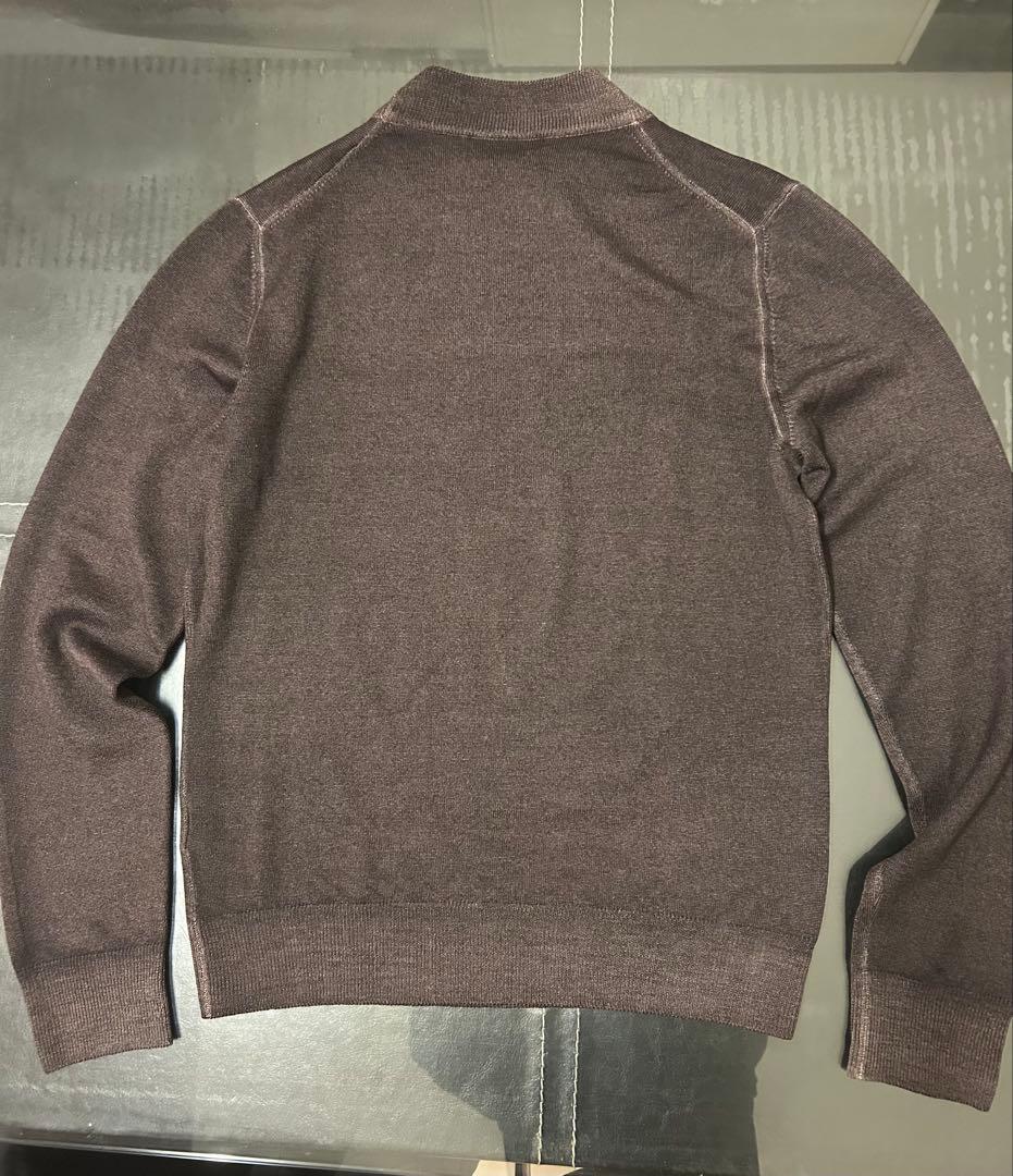 T*i様 GRAN SASSO グランサッソ/モックネックニット/ダークブラウン