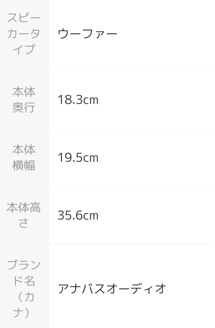 アナバスオーディオコロンビア　インテリアオーディオ