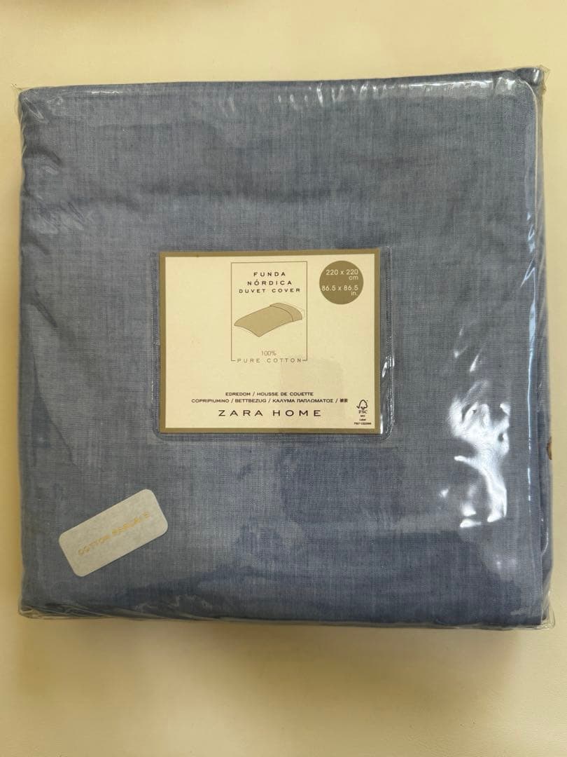 chacochacoZARA掛布団カバー 220x220cm 2種