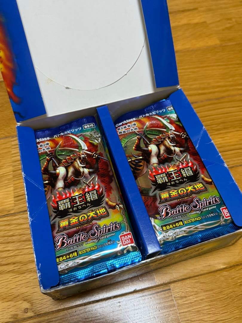 ★説明欄要確認　バトルスピリッツ　英雄龍の伝説20パック　黄金の大地40パック