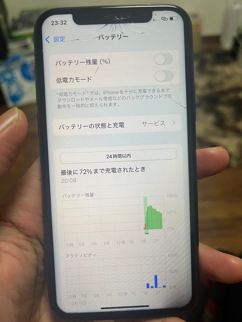 iPhone 11 Pro 256GB スペースグレーSIMフリージャンク品