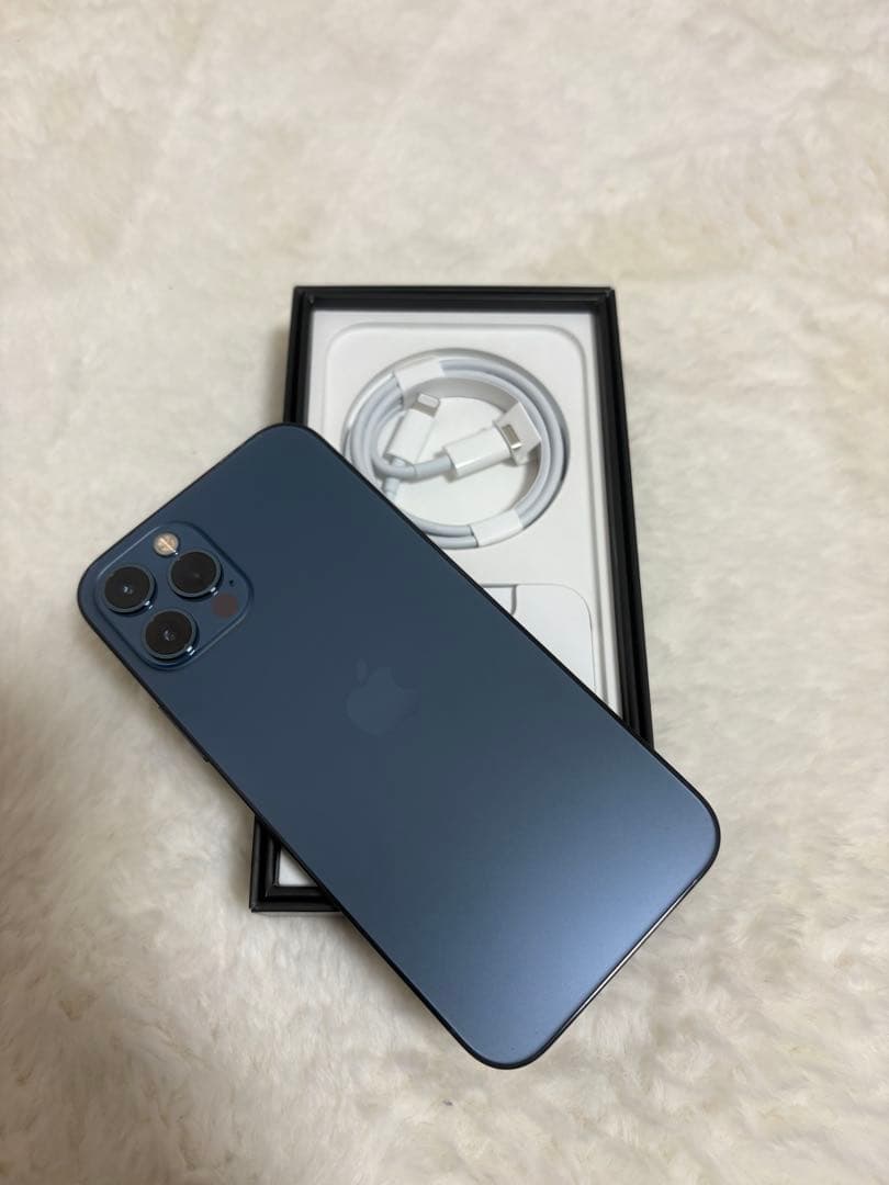 ［美品］Apple iPhone 12 Pro パシフィックブルー128GB