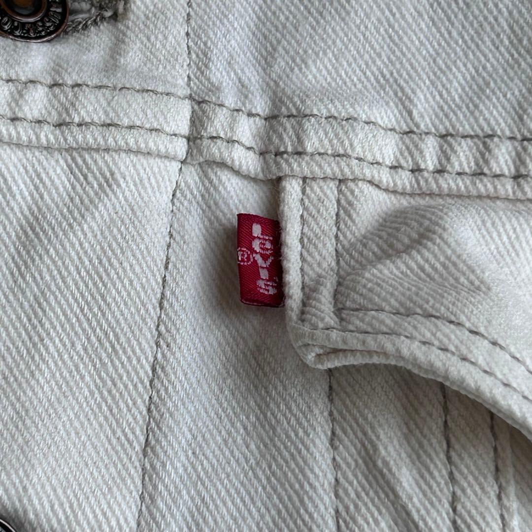 D*D様 Levi's 70507 ホワイト デニムジャケット527 USA製