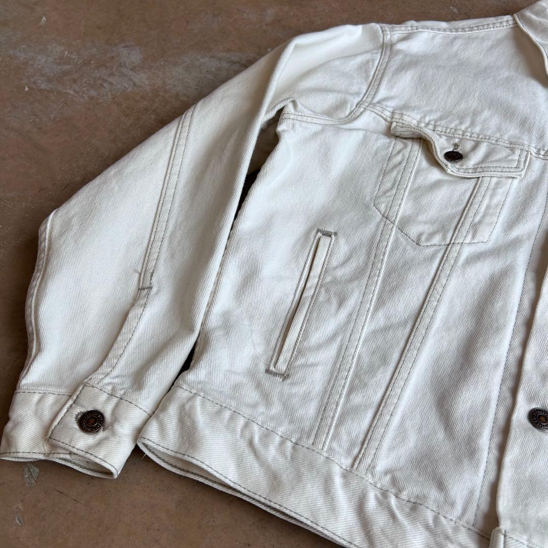 D*D様 Levi's 70507 ホワイト デニムジャケット527 USA製