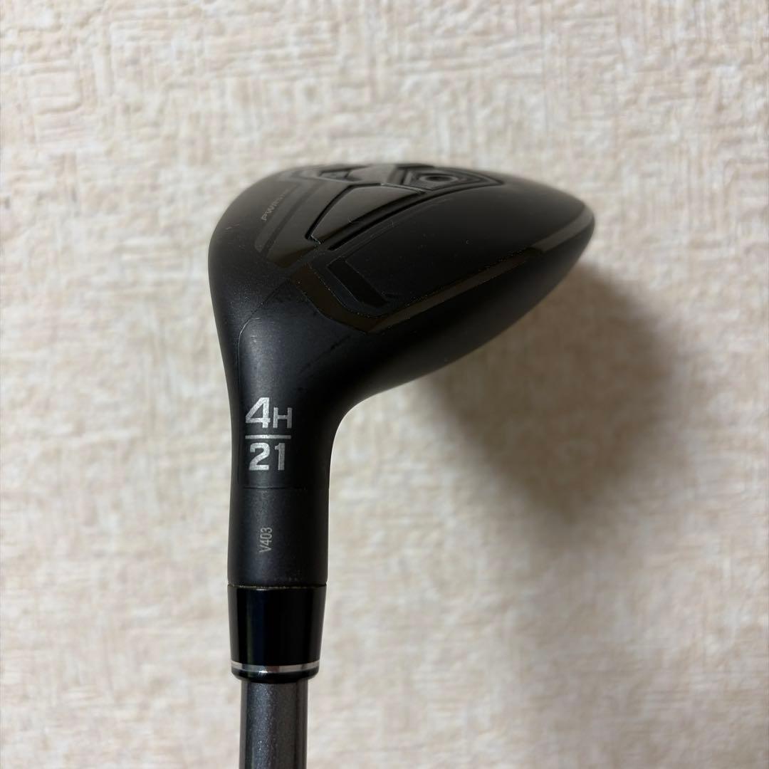 希少左用！コブラ ダークスピード 4H(21度)