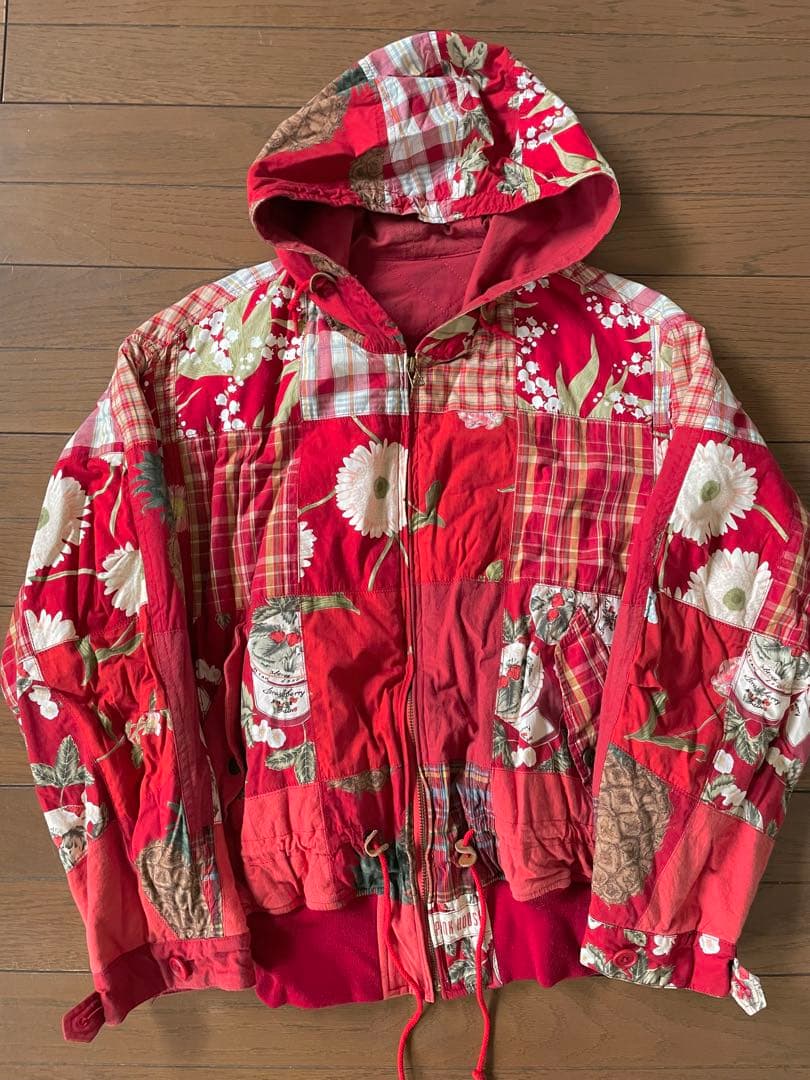 ピンクハウス　パッチワークジャンパー