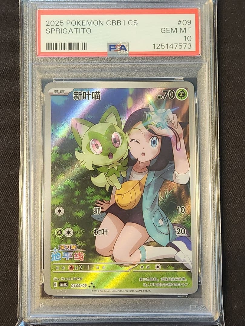 ニャオハ AR 中国 簡体字 PSA 10