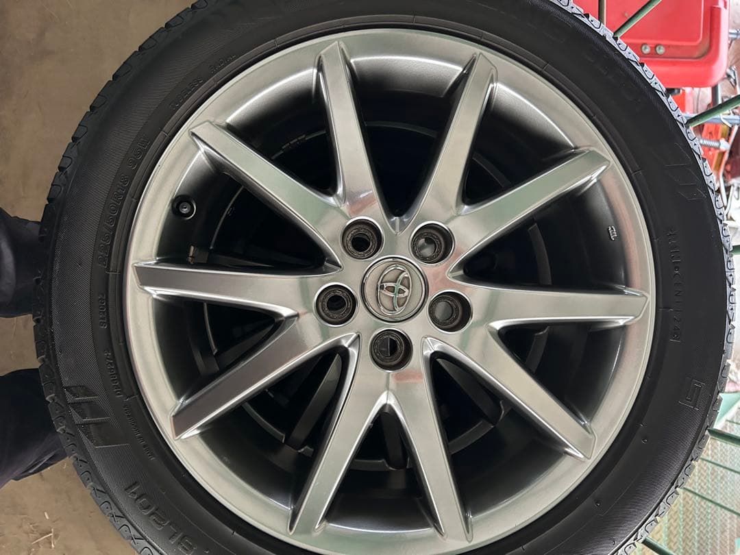 トヨタ 18インチ エスティマ純正　ハイグロス