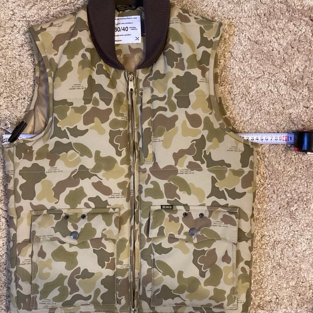 ブルコ ベスト カモフラ 迷彩 カモ