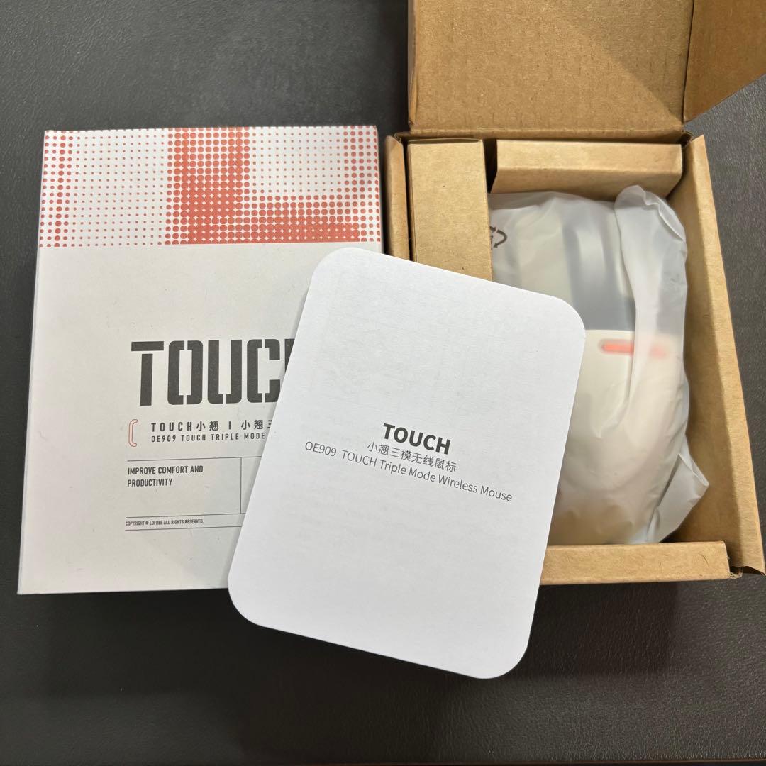 Lofree Touch PBTワイヤレスマウス block