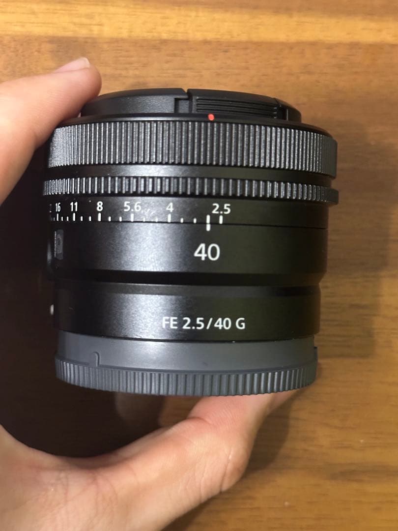 Sony FE 40mm F2.5 G SEL40F25G フィルターセット付き