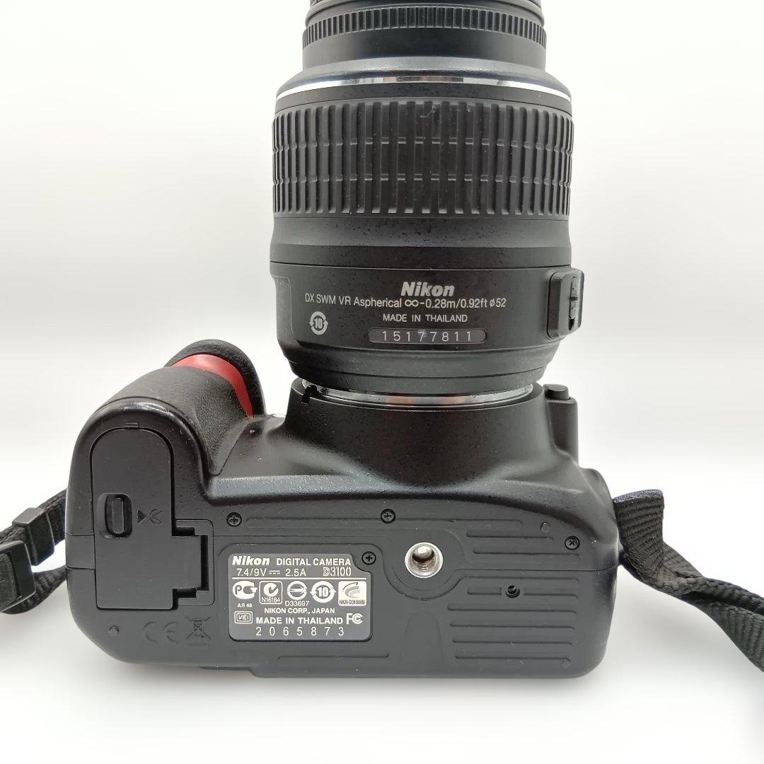 【美品】Nikon D3100 デジタル一眼レフカメラ（K）