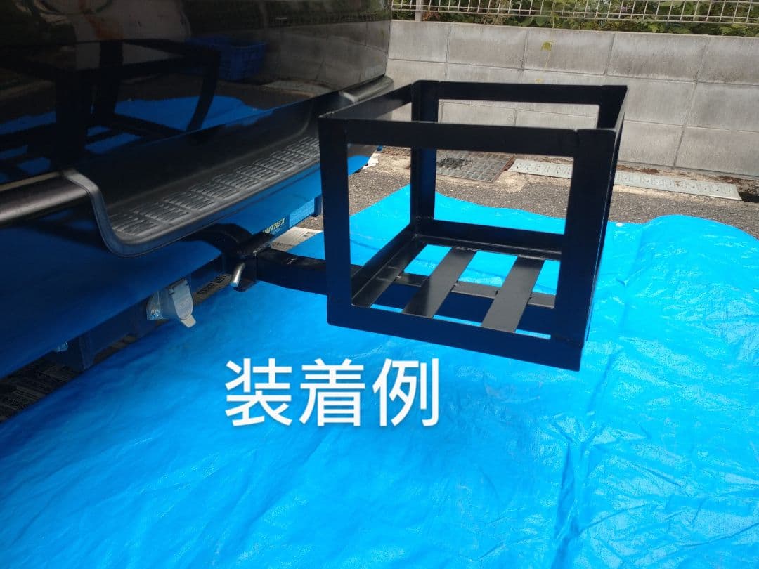 ヒッチメンバー用！灯油缶ラック・キャリア！ポリタンク